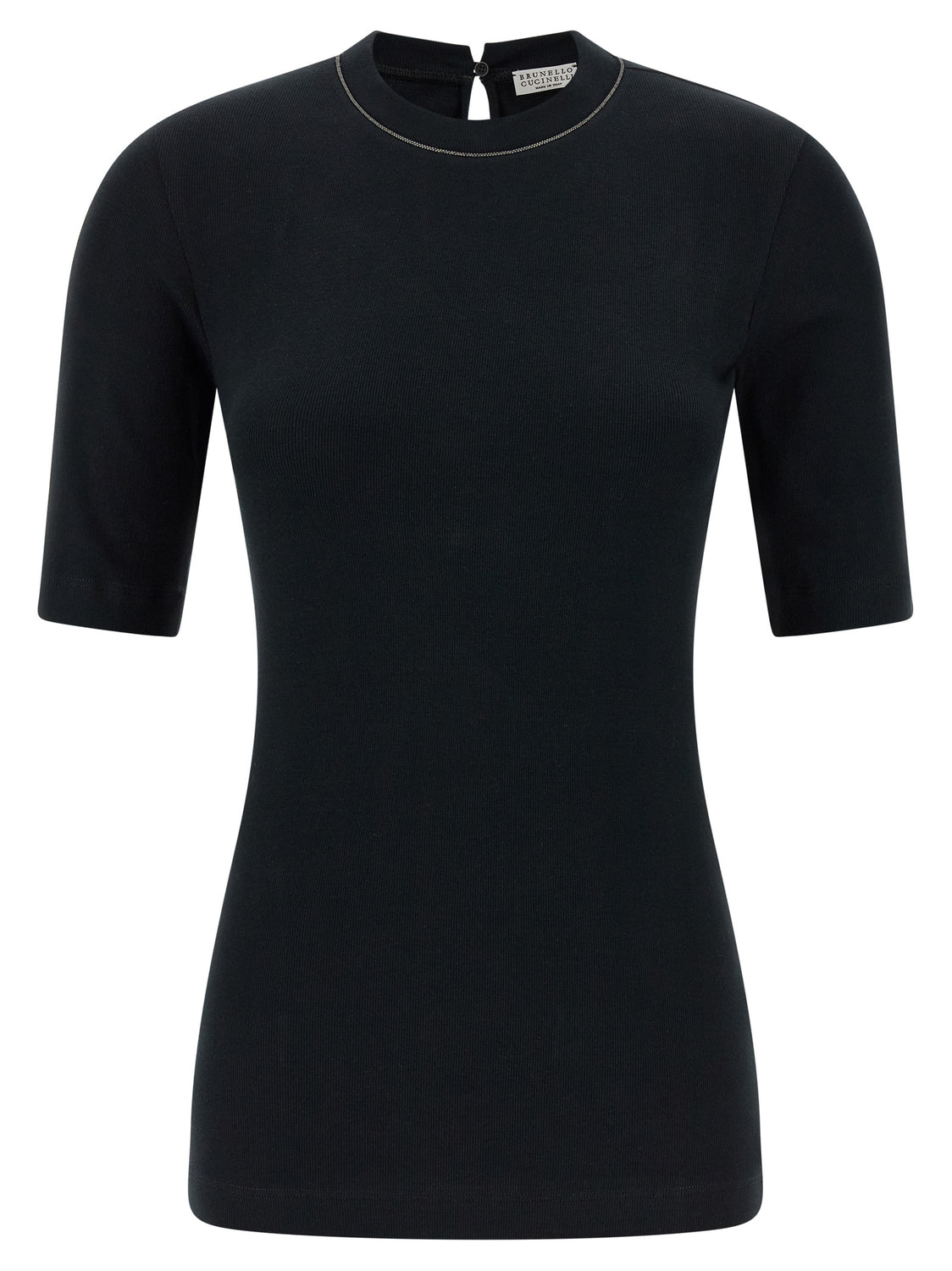 Black Cotton Cardigan