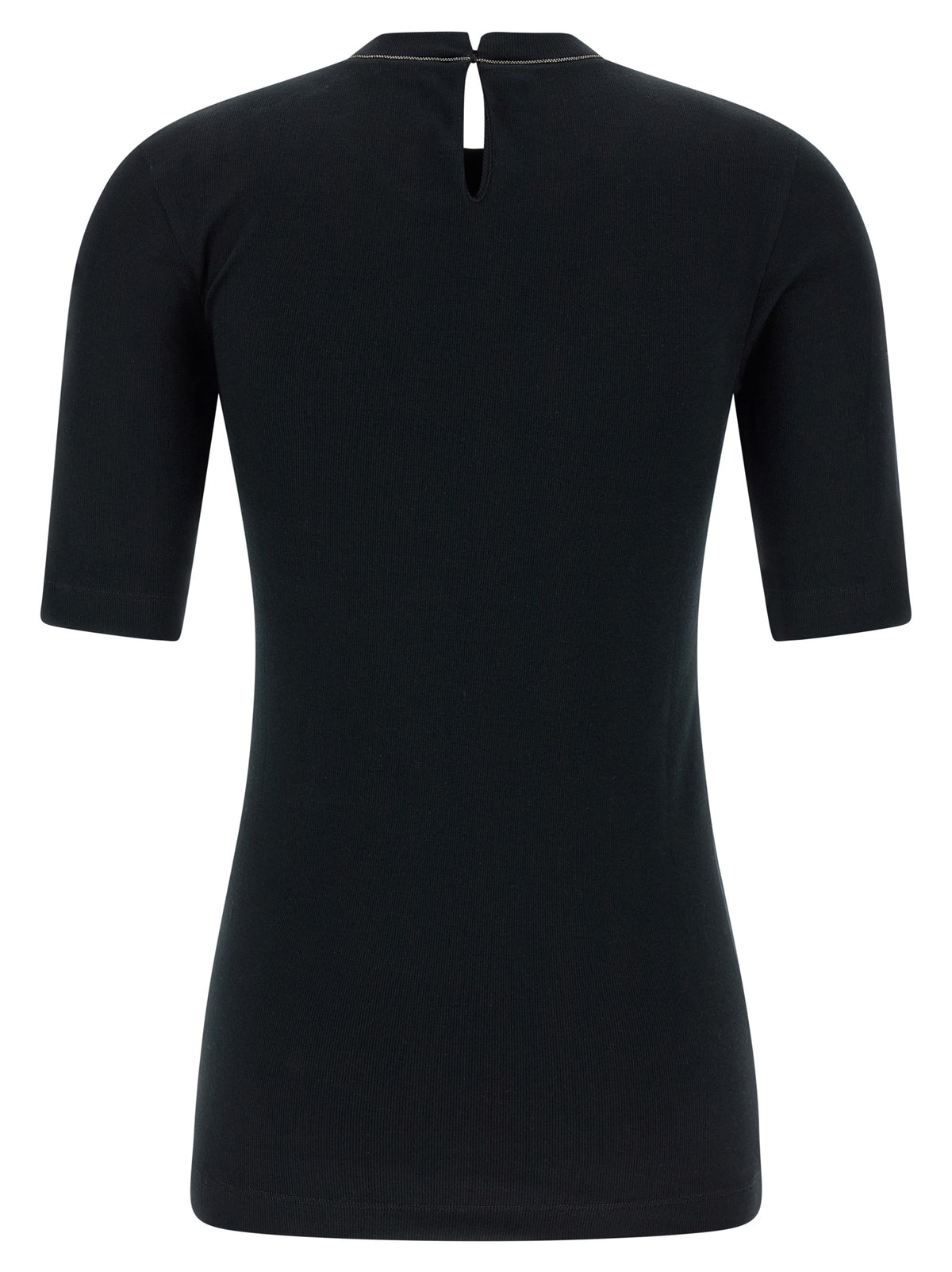 Black Cotton Cardigan