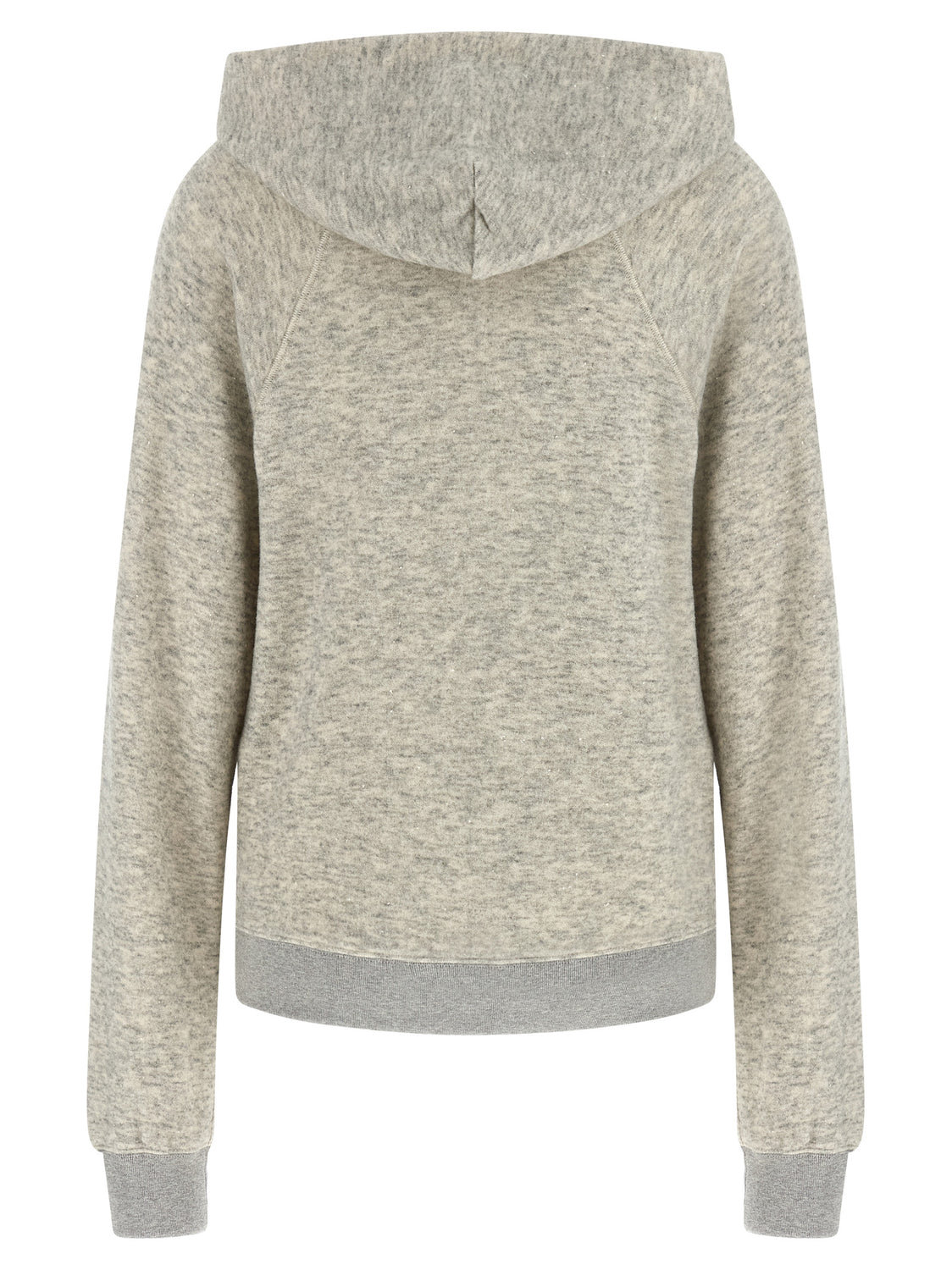 Gray Cotton Hoodie