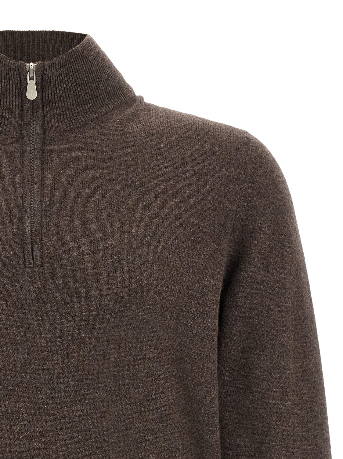 Brown Cashmere Cardigan