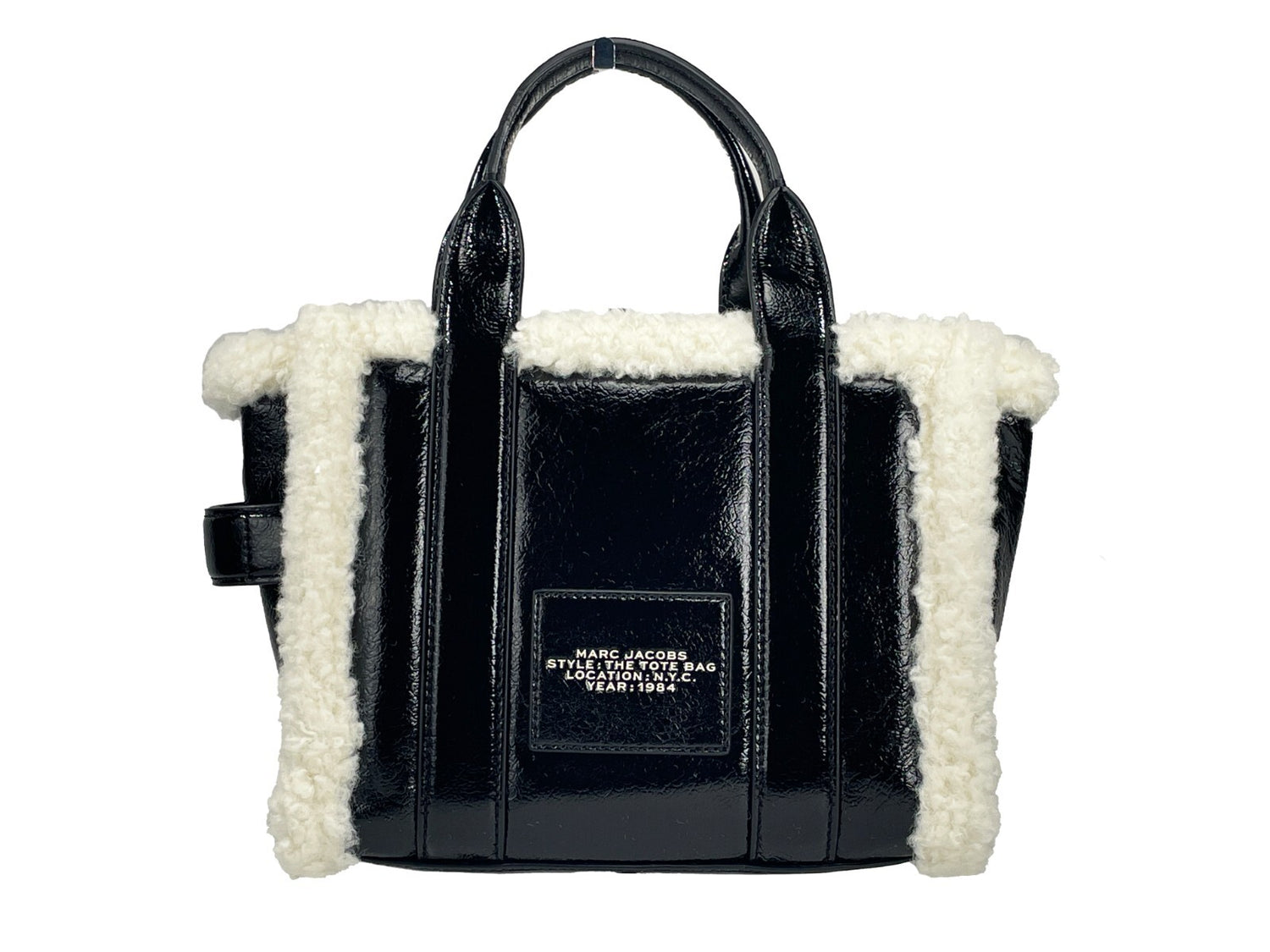 Marc Jacobs The Mini Crinkle Leather Tote Bag