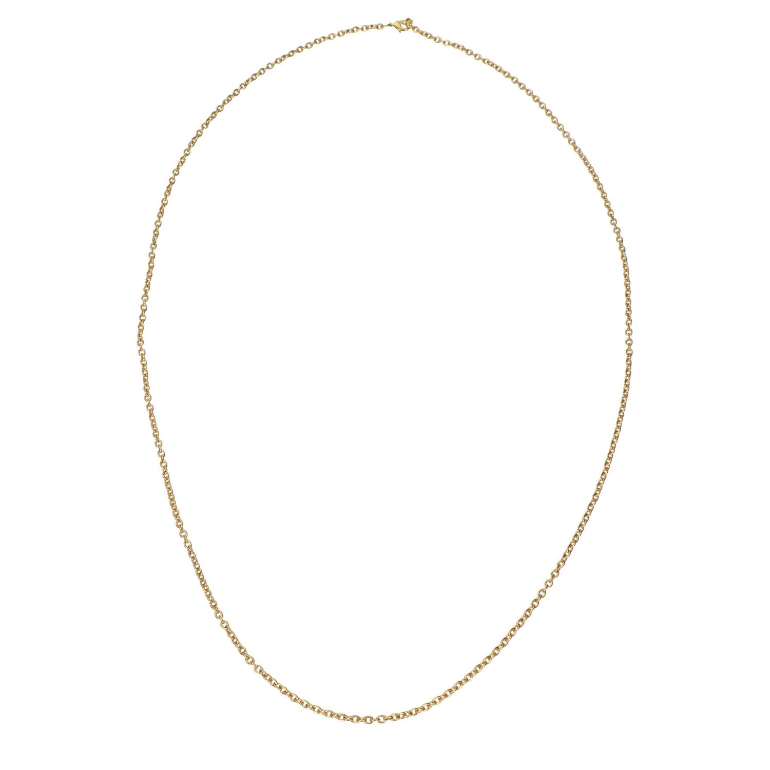 Gold Brass Necklace