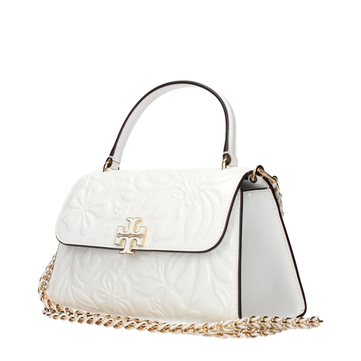 White Leather Handbag