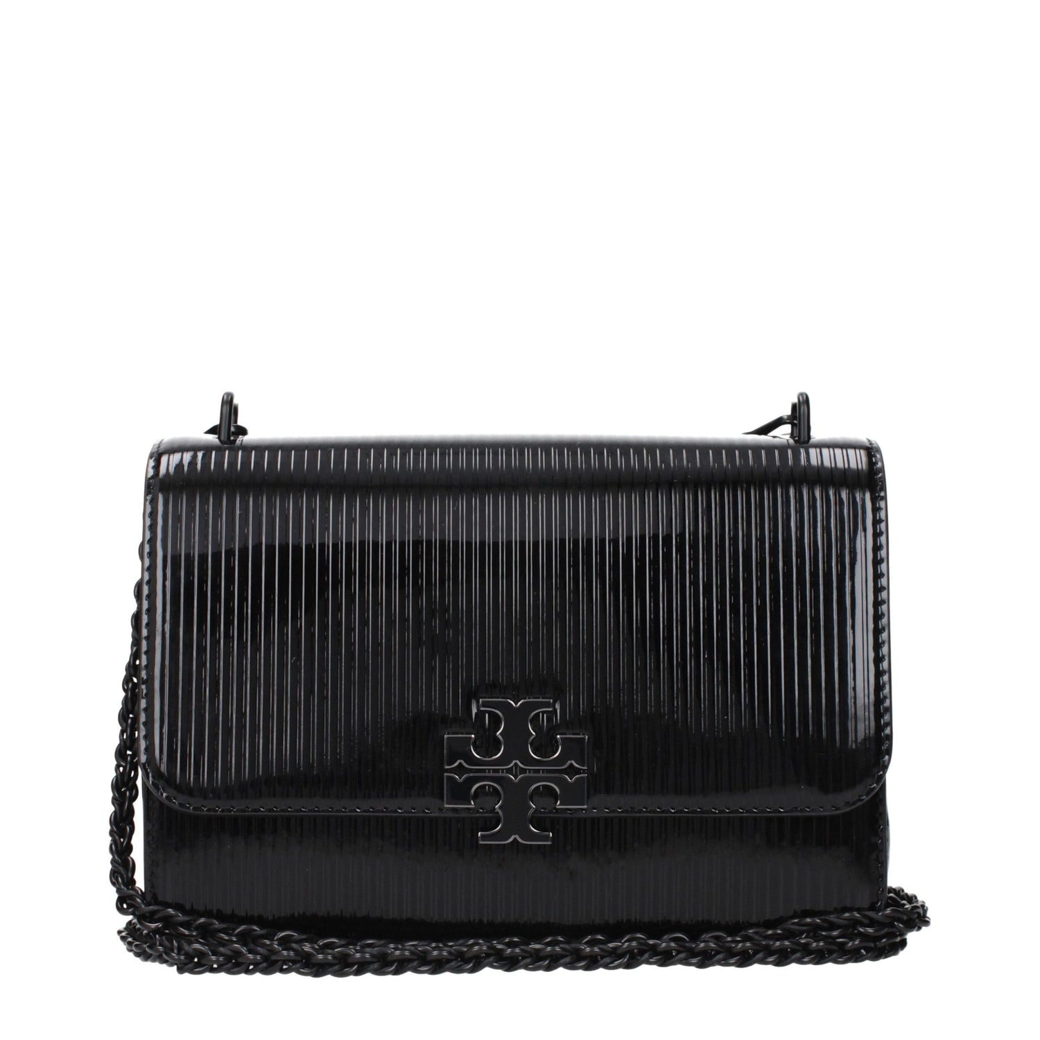Black Leather Crossbody Bag