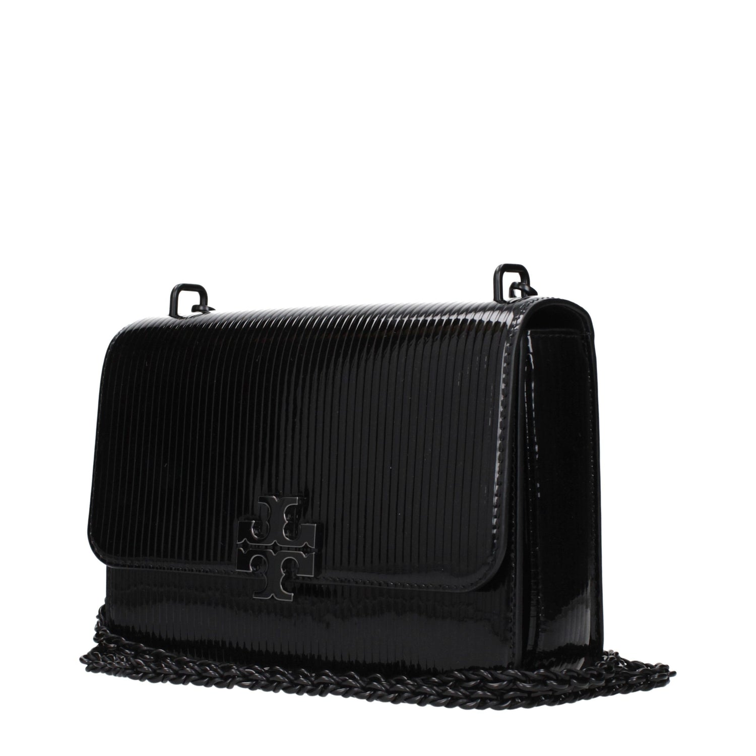 Black Leather Crossbody Bag