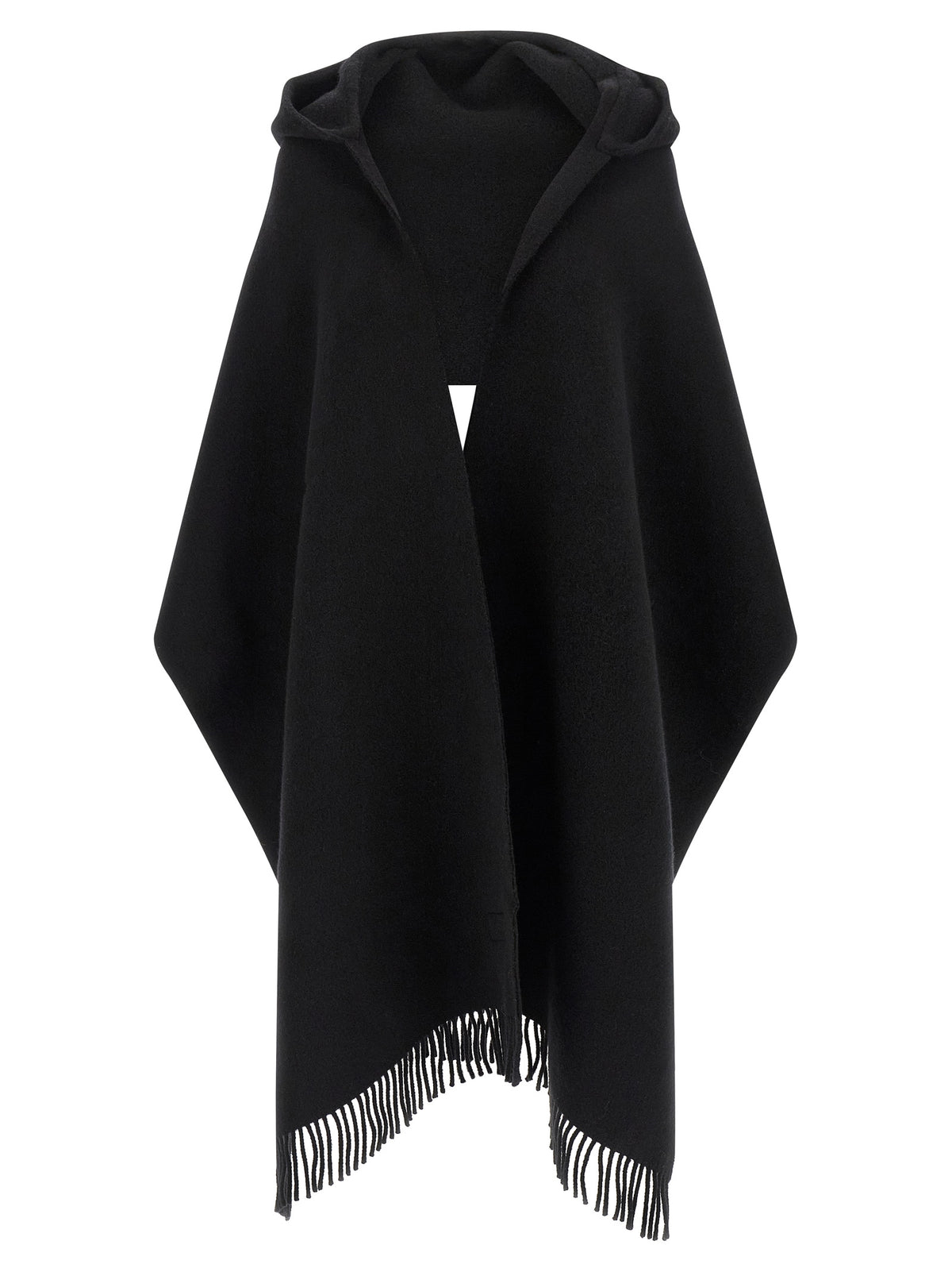 Black Wool Scarf