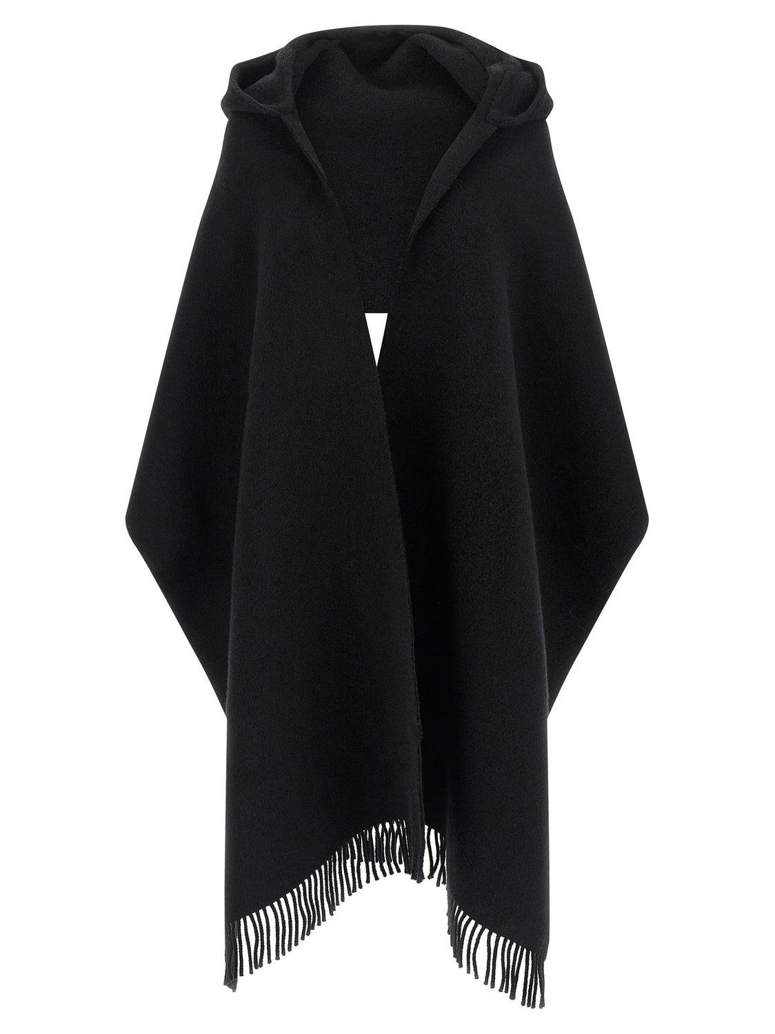Black Wool Scarf