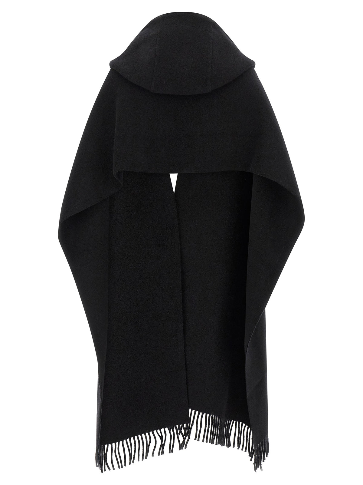 Black Wool Scarf