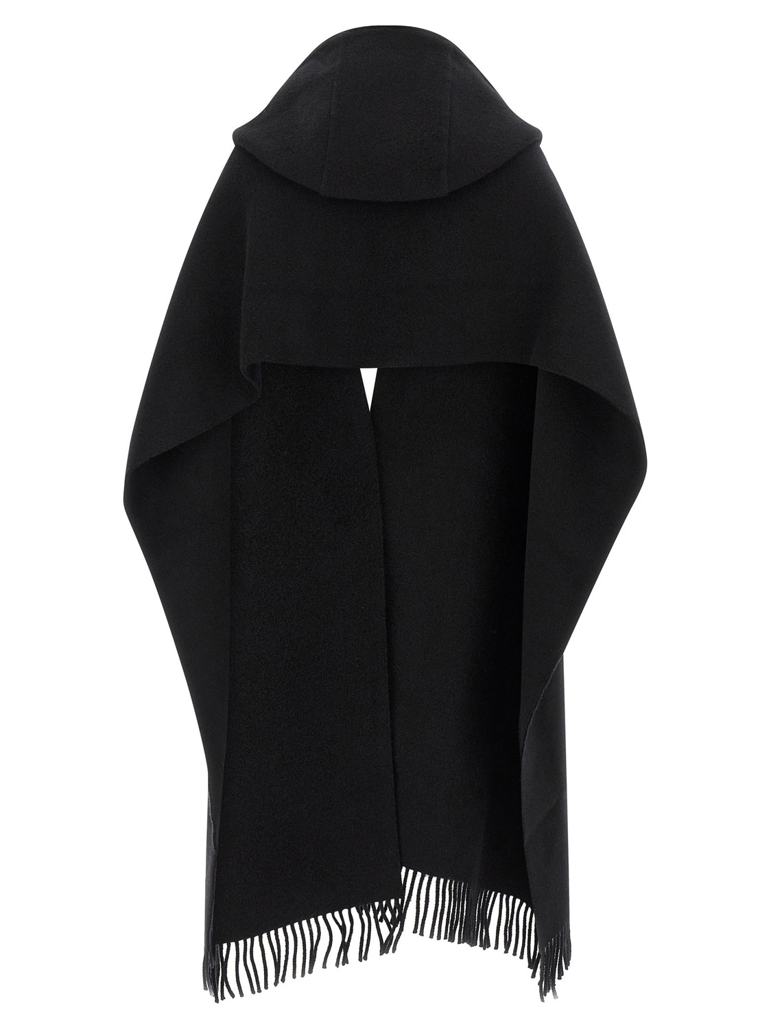 Black Wool Scarf