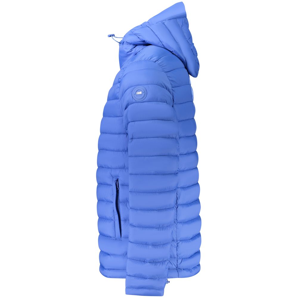 Blue Polyamide Men's Jacket