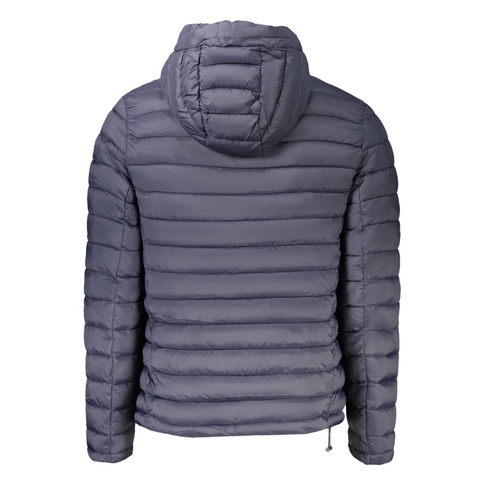 Blue Polyamide Men's Jacket