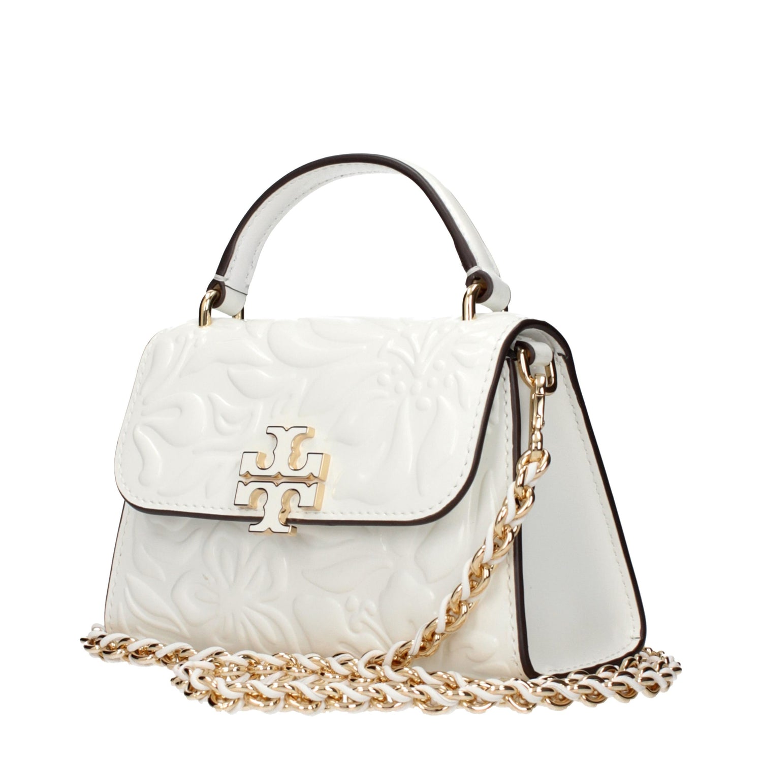 White Leather Handbag