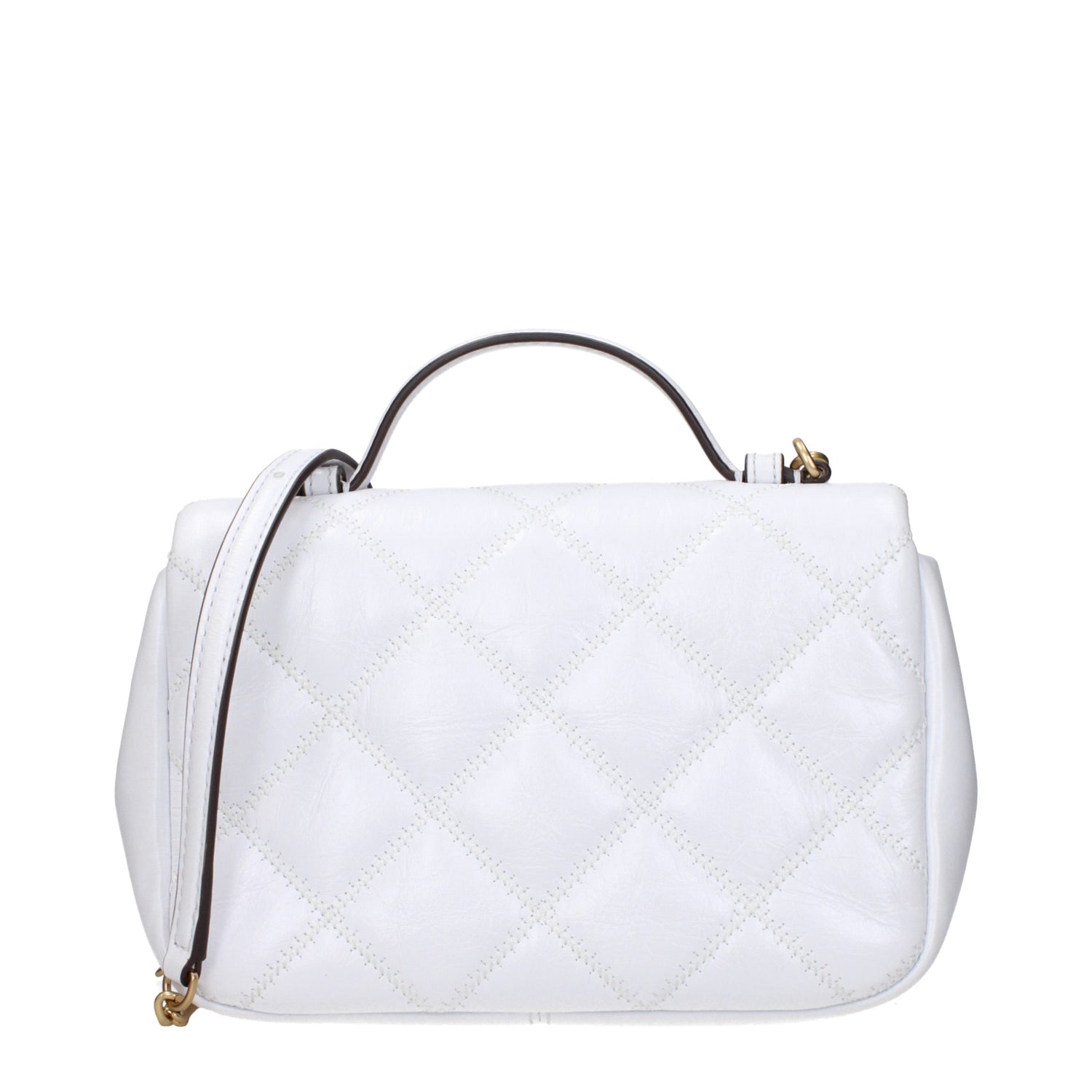 White Leather Handbag