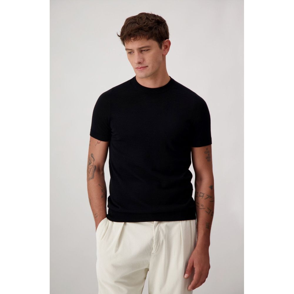 Black Wool Sweater