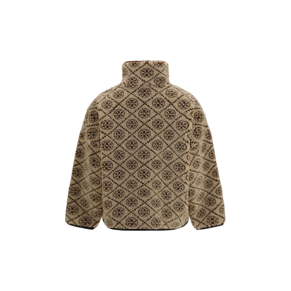 Beige Recycled Polyester Shell Jacket