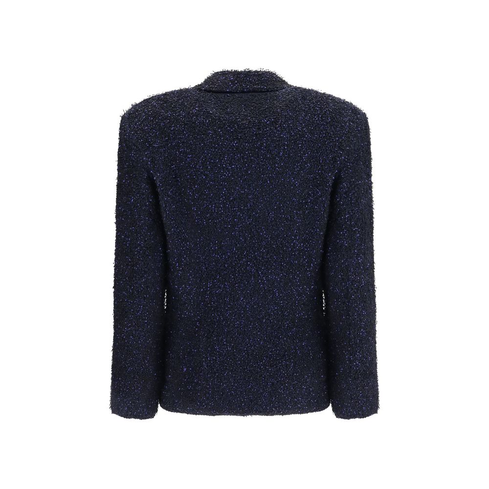 Blue Polyamide Blazer