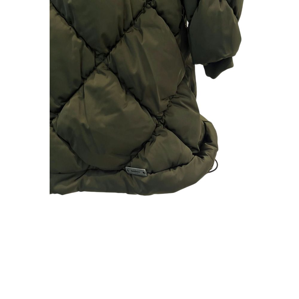Green Polyester Women Jacket