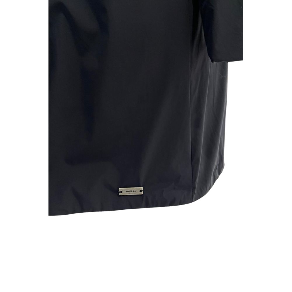 Blue Nylon Women Jacket