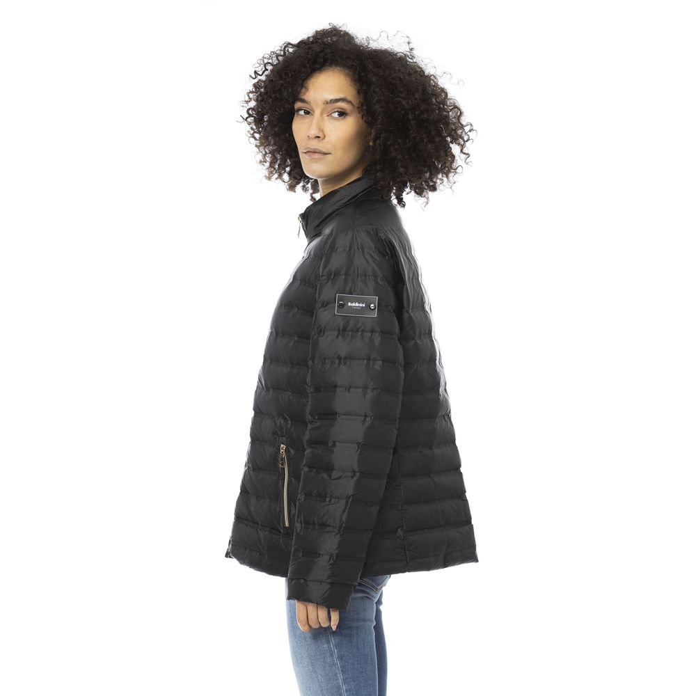 Black PU Women Jacket