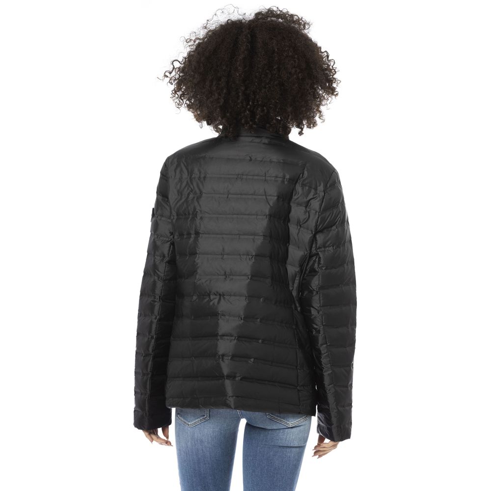 Black PU Women Jacket