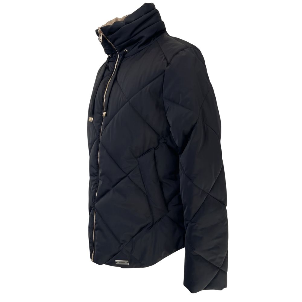 Black Polyester Women's Jacket