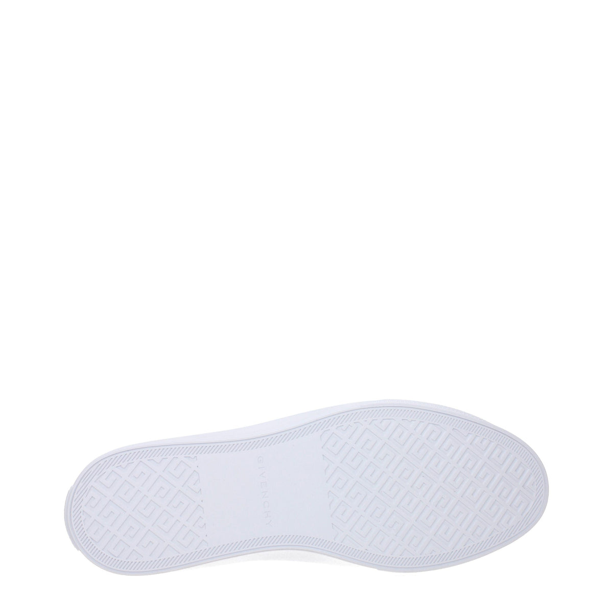 White Leather Low Top Sneakers