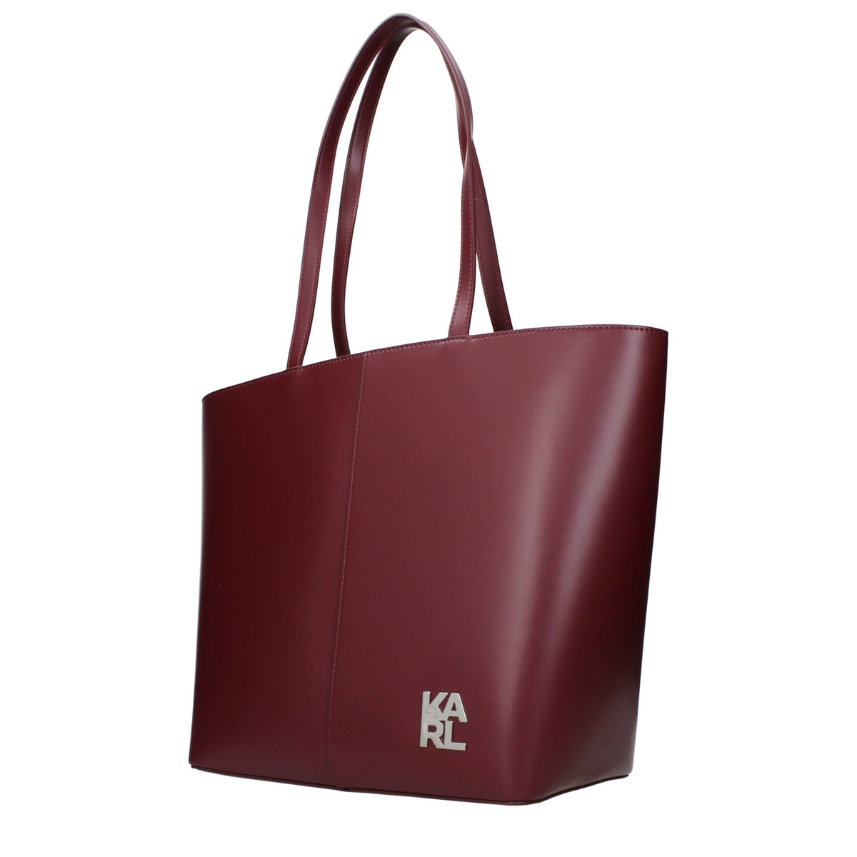 Red Polyethylene Shoulder Bag