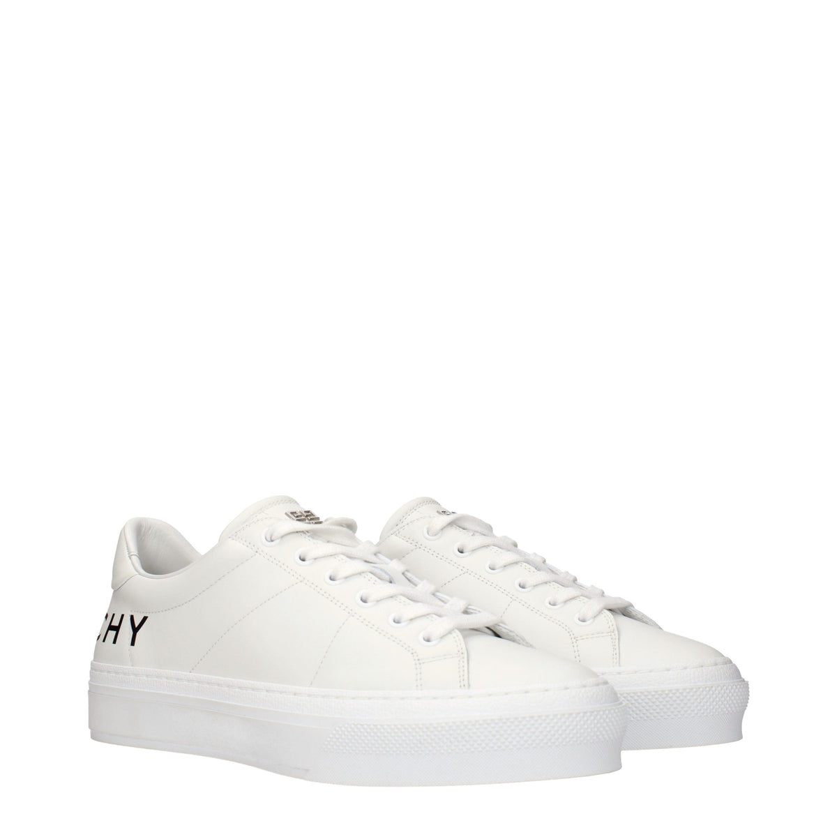 White Leather Sneakers