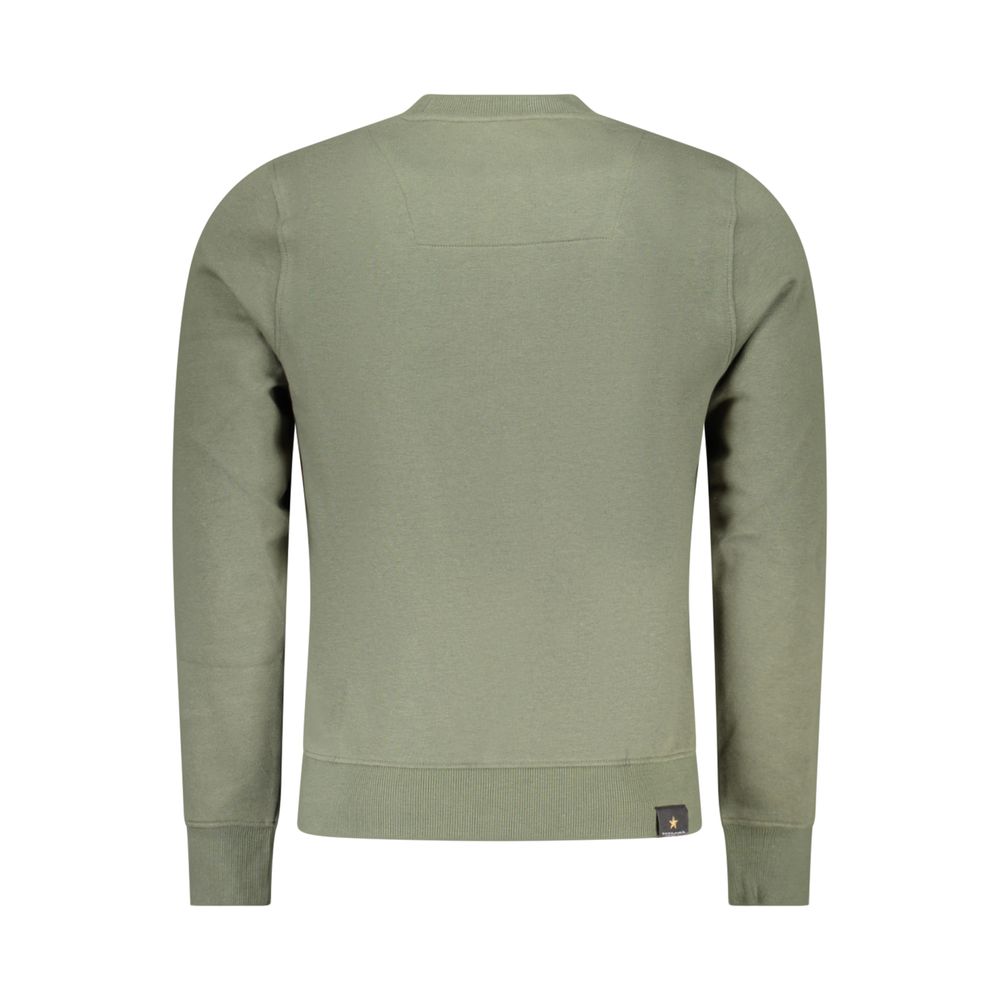 Green Cotton Menswear Sweatshirt