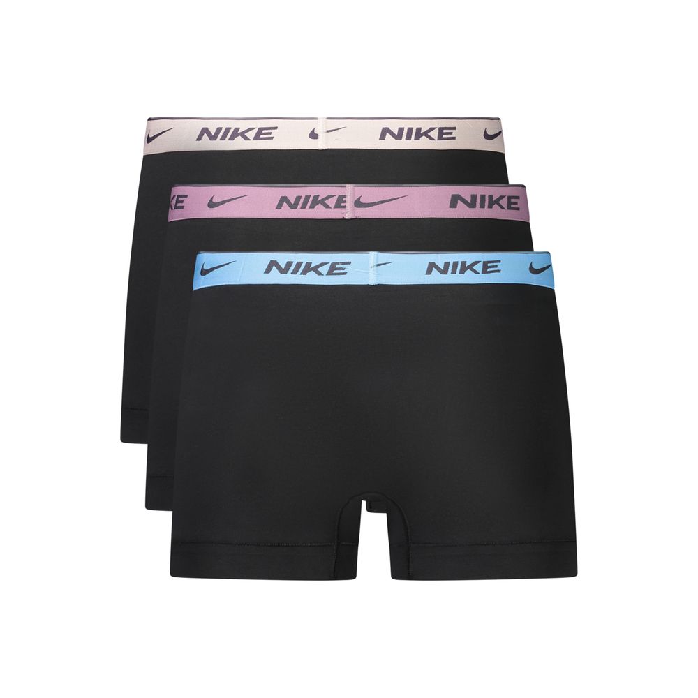 Black Cotton Men's Boxer