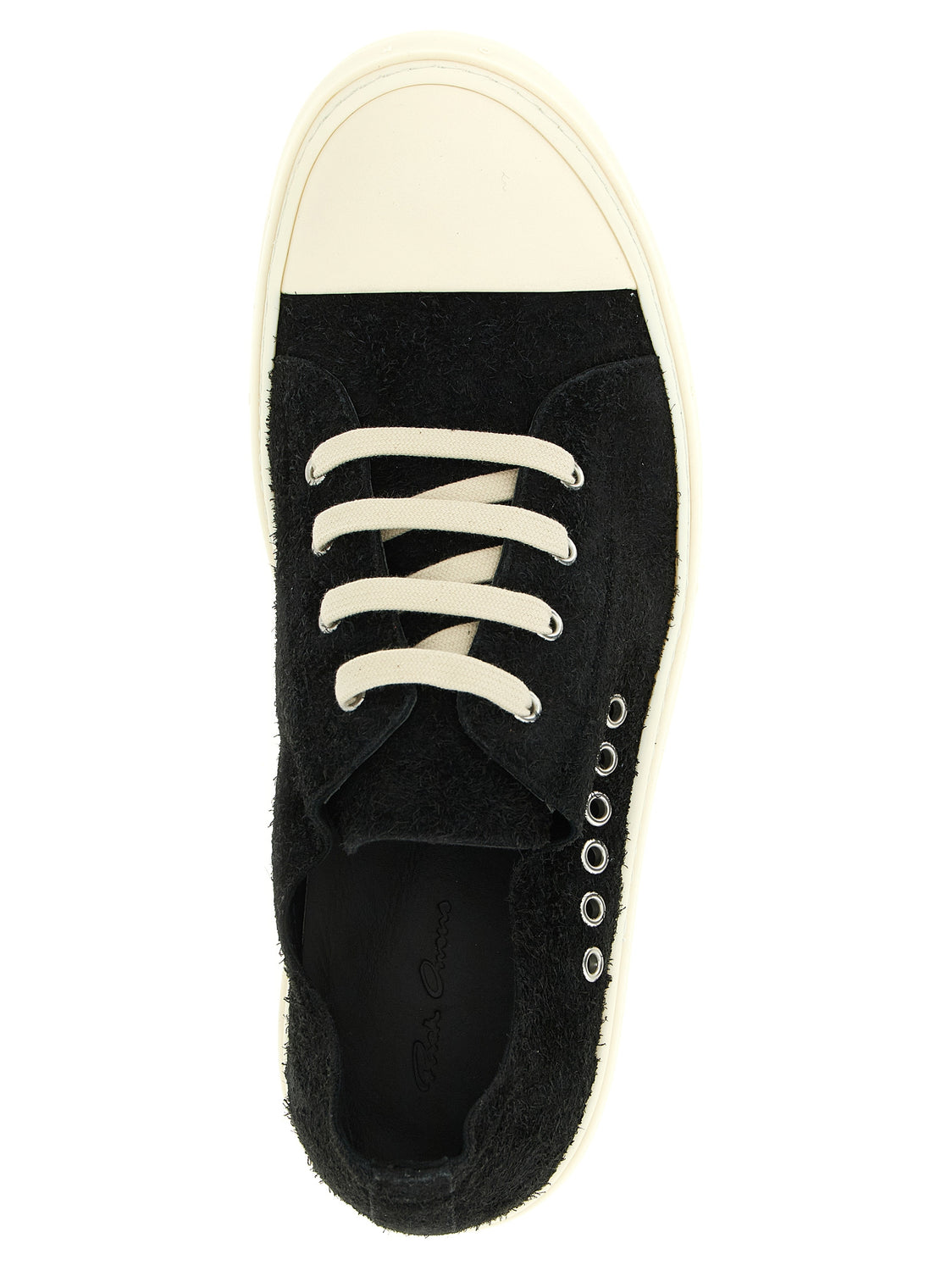 Black Calfskin Low Top Sneakers