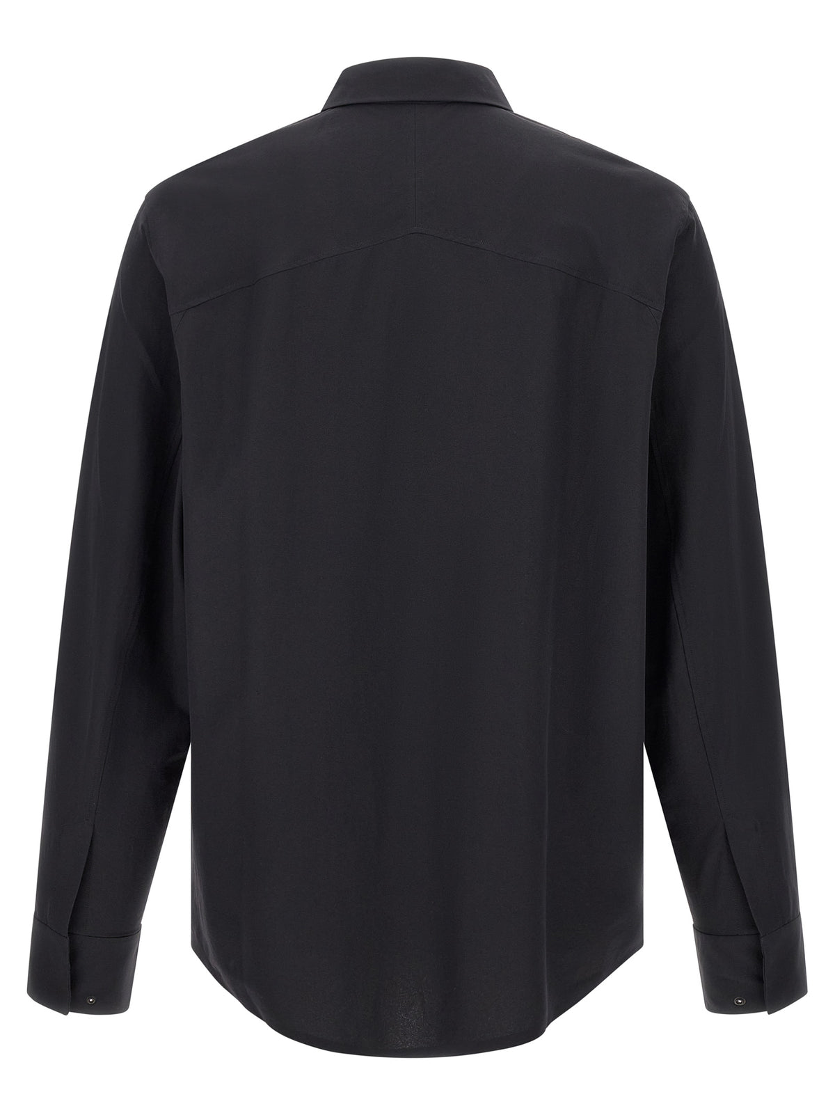 Black Paper Blouse