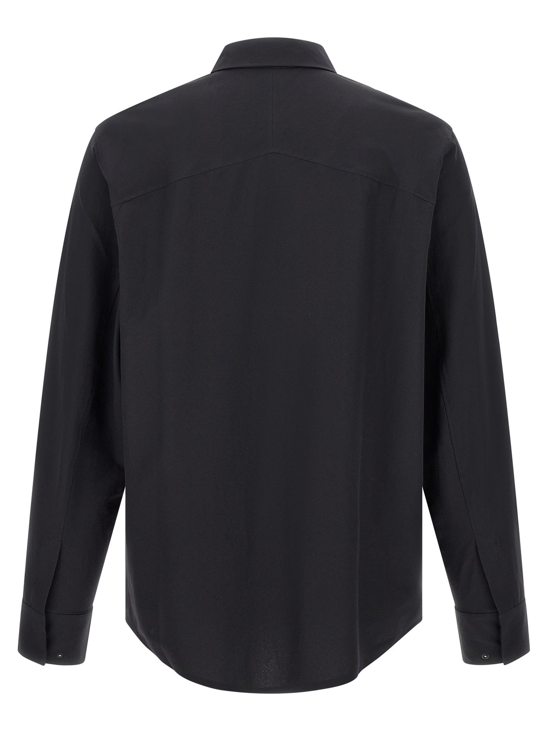 Black Paper Blouse