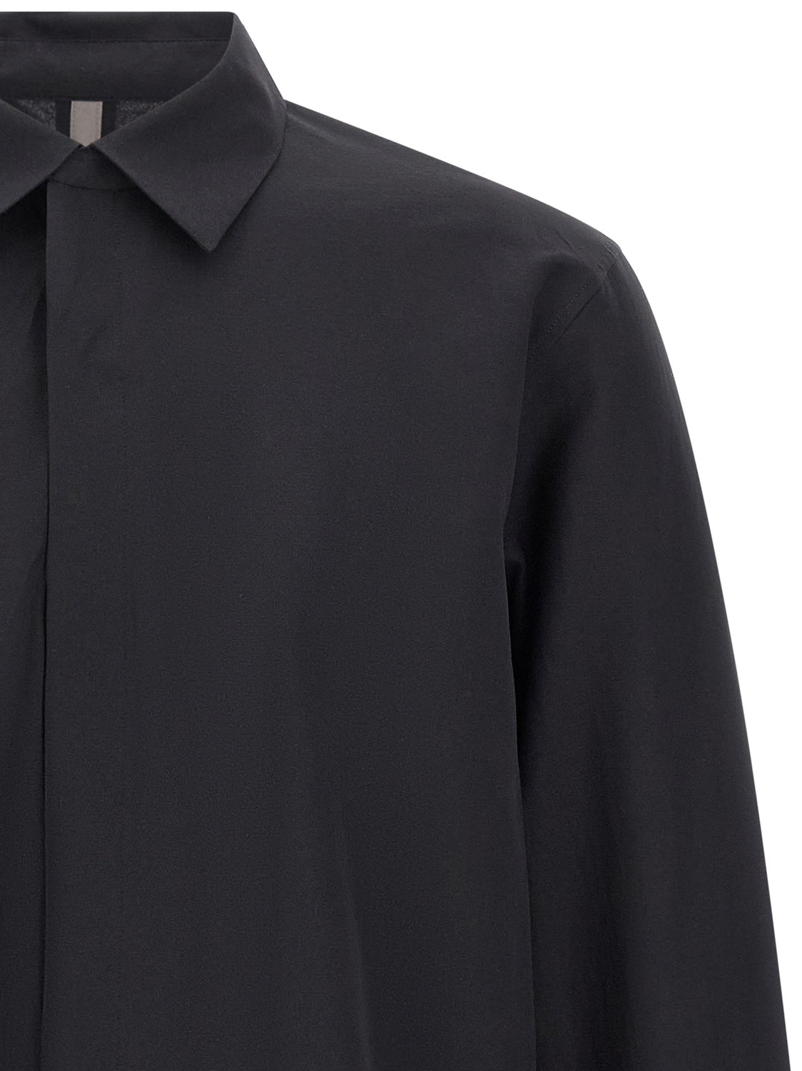 Black Paper Blouse