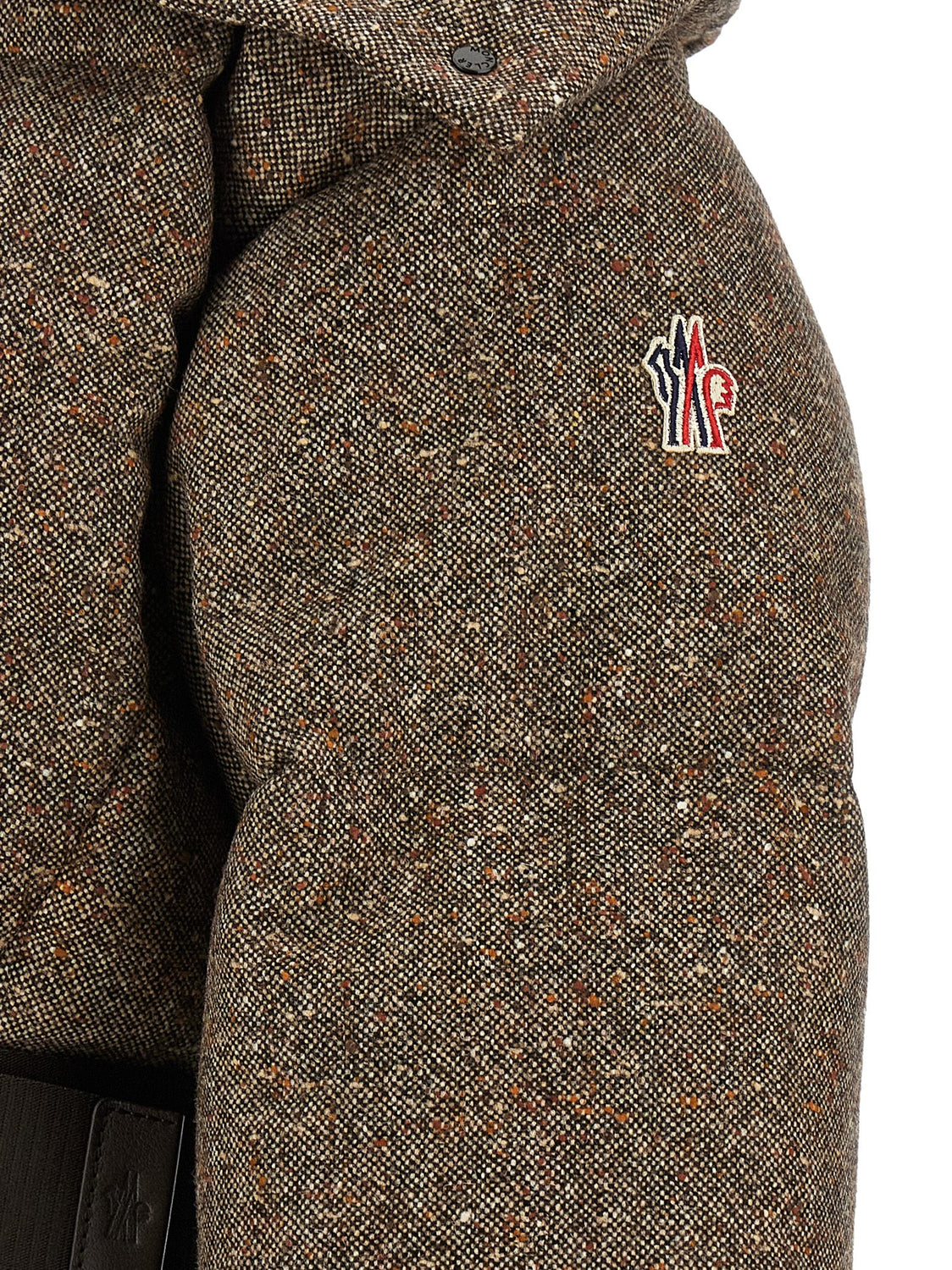Brown Leather Full-Length Jacket