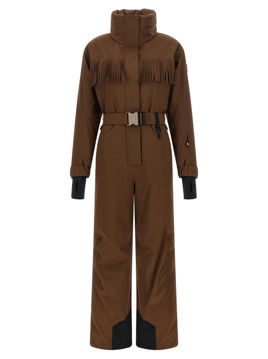 Brown Polyamide Sportswear