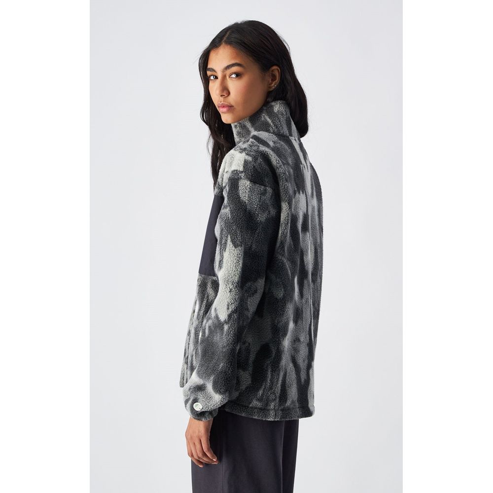 Beige Polyester Bomber