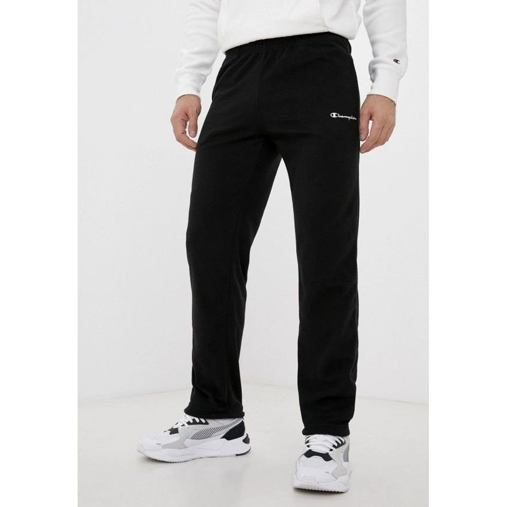 Black Polyester Joggers (Workout Pants)