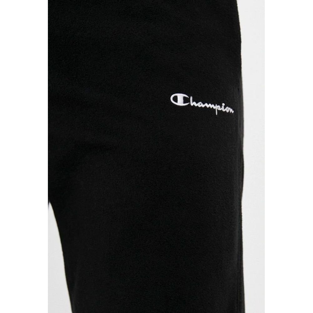 Black Polyester Joggers (Workout Pants)
