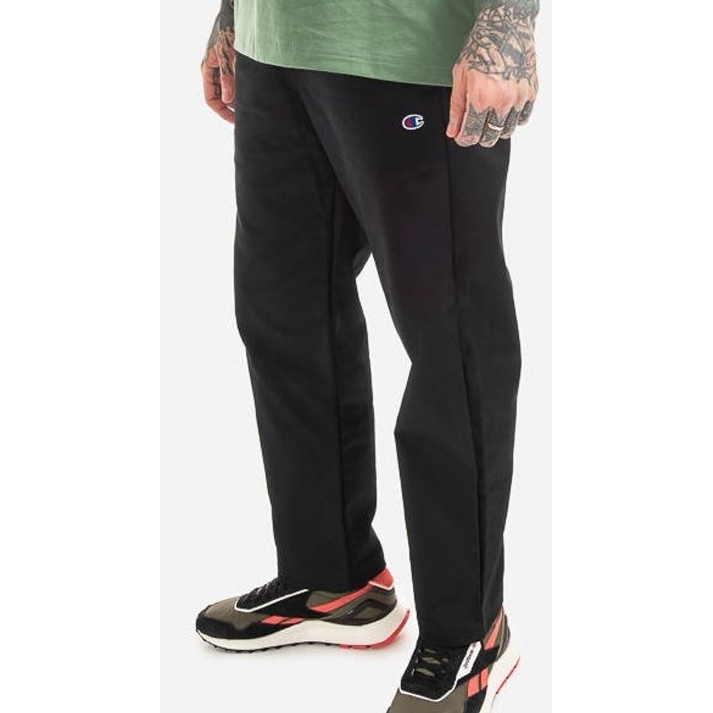 Black Polyester Joggers (Workout Pants)