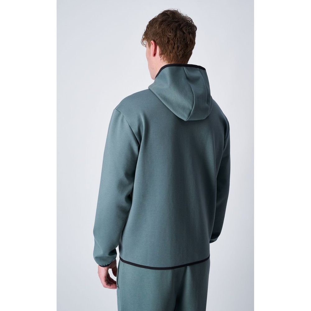 Green Polyester Sweatshirt