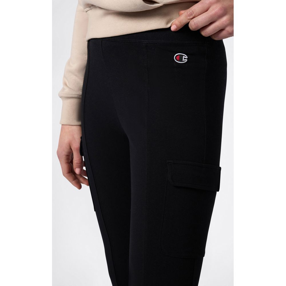 Navy Blue Cotton Athletic Pants