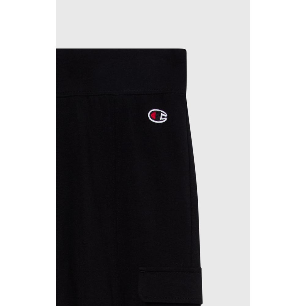 Navy Blue Cotton Athletic Pants
