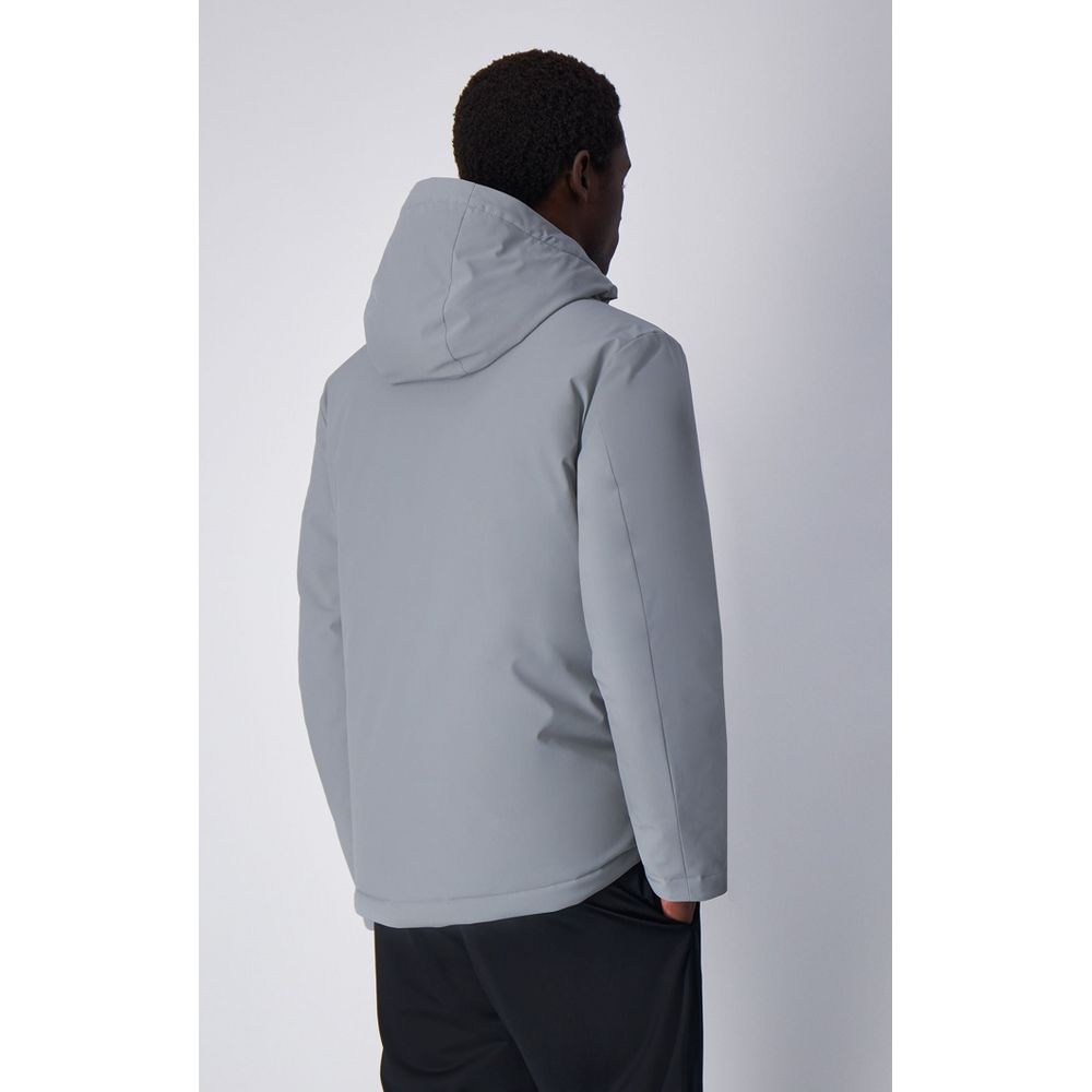 Gray Polyamide Parka