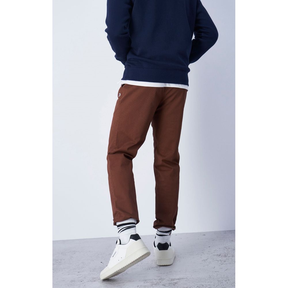 Brown Cotton Joggers (Workout Pants)