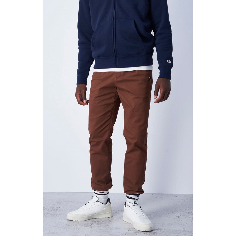 Brown Cotton Joggers (Workout Pants)