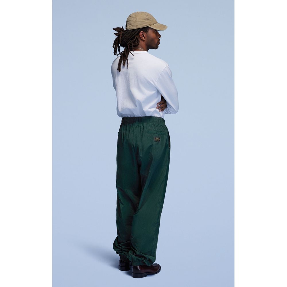 Red Polyamide Joggers (Workout Pants)