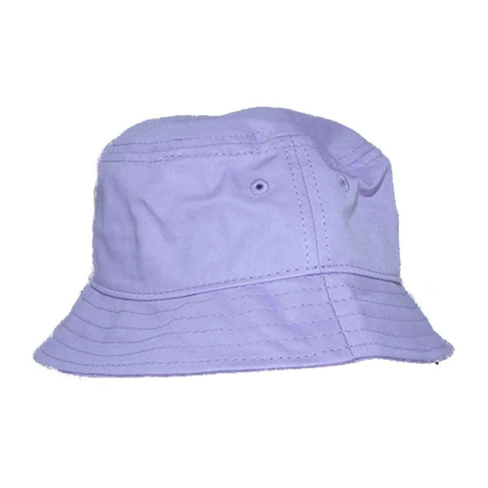 Purple Cotton Bucket Hat
