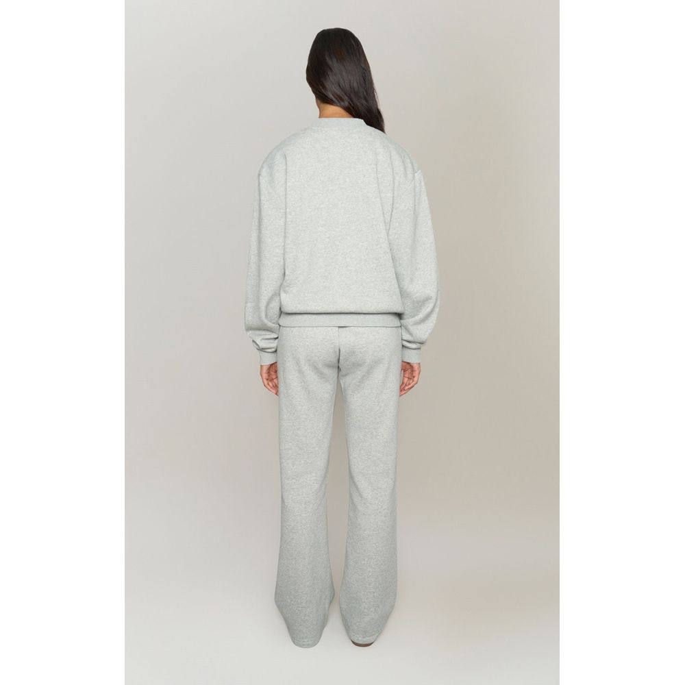 Red Cotton Casual Pants