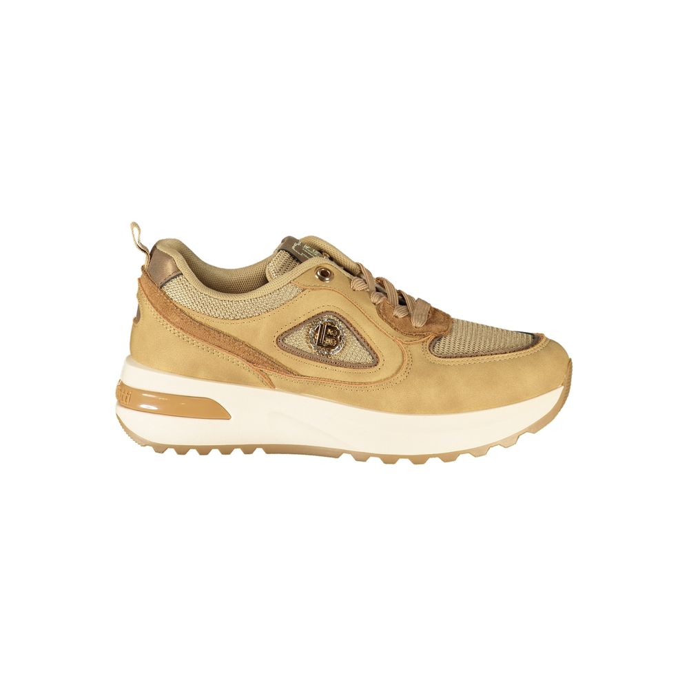 Brown Polyurethane Women's Sneaker